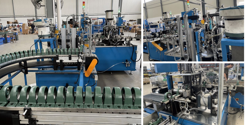 UCP/F/FL automatic assembly & packing line

