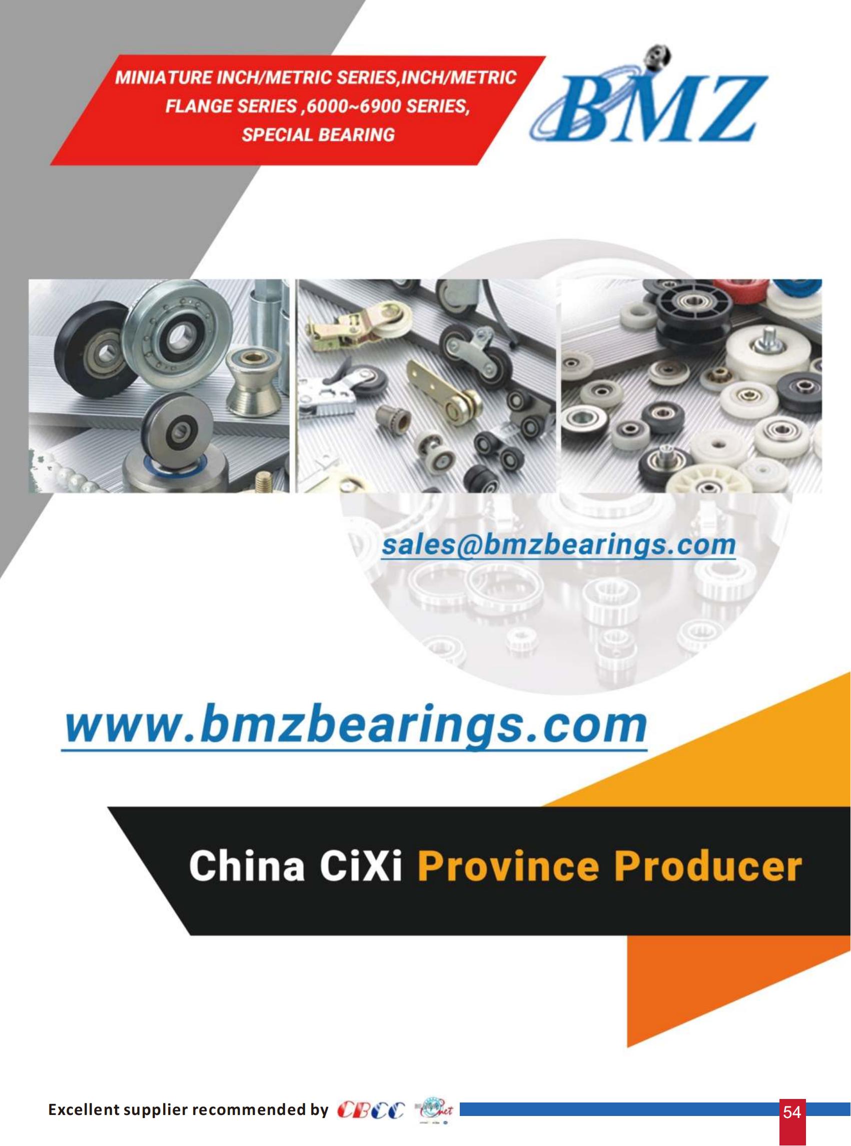 BMZ-Dental Drill Bearing and Medical Equipment Bearings