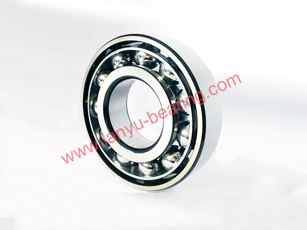 Bowl-shaped iron frame single row angular contact ball bearing AA (26°)