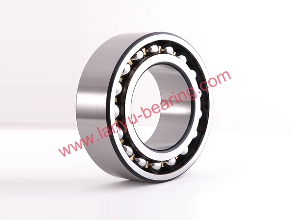 Brass cage double row angular contact ball bearing