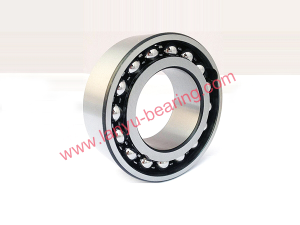 U-shaped iron cage double row angular contact ball bearing