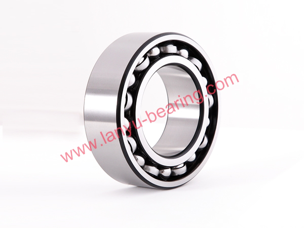 S-shaped iron cage double row angular contact ball bearing