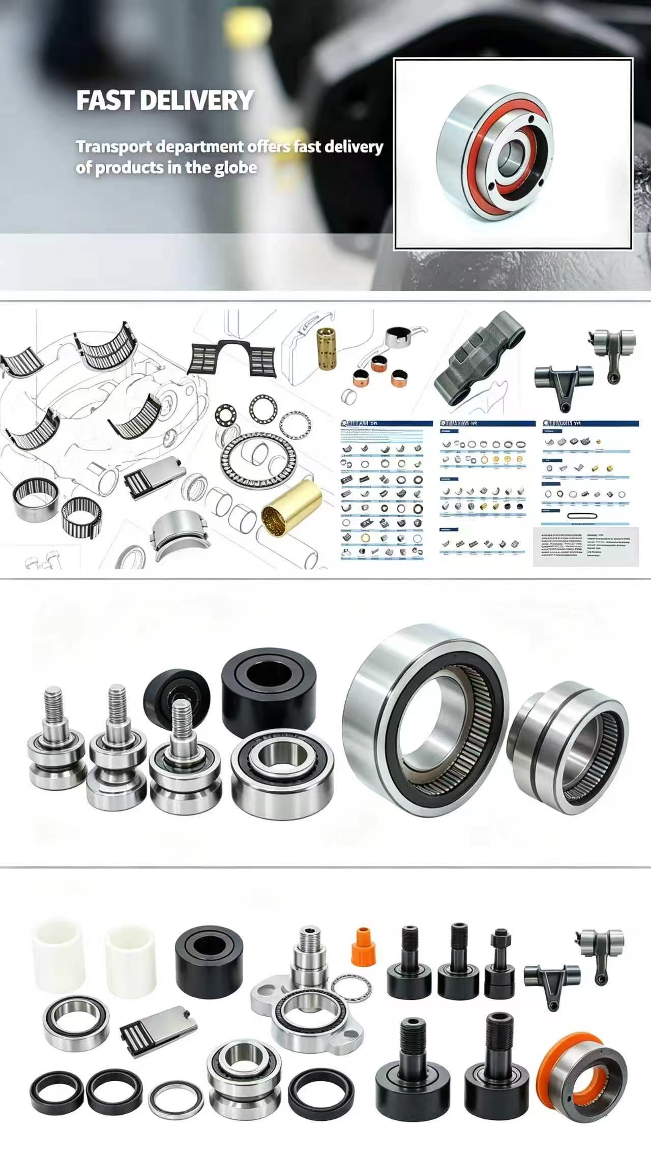 The Professional bearings, Auto parts supplier and solution specialist