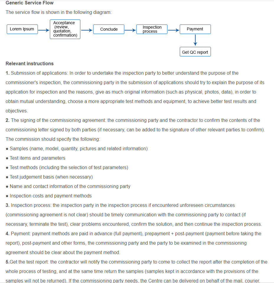 Service Process